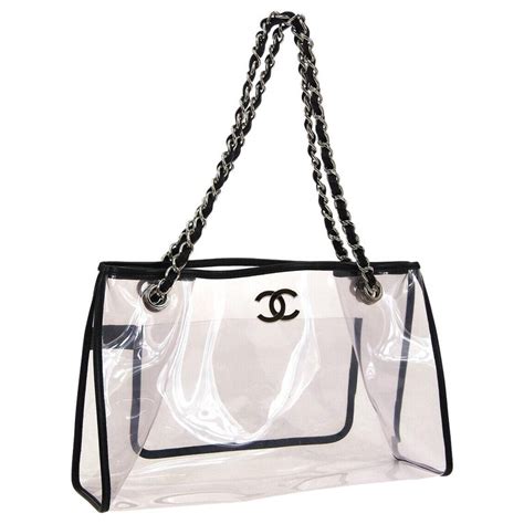 best place to buy chanel bag|Chanel transparent tote bag.